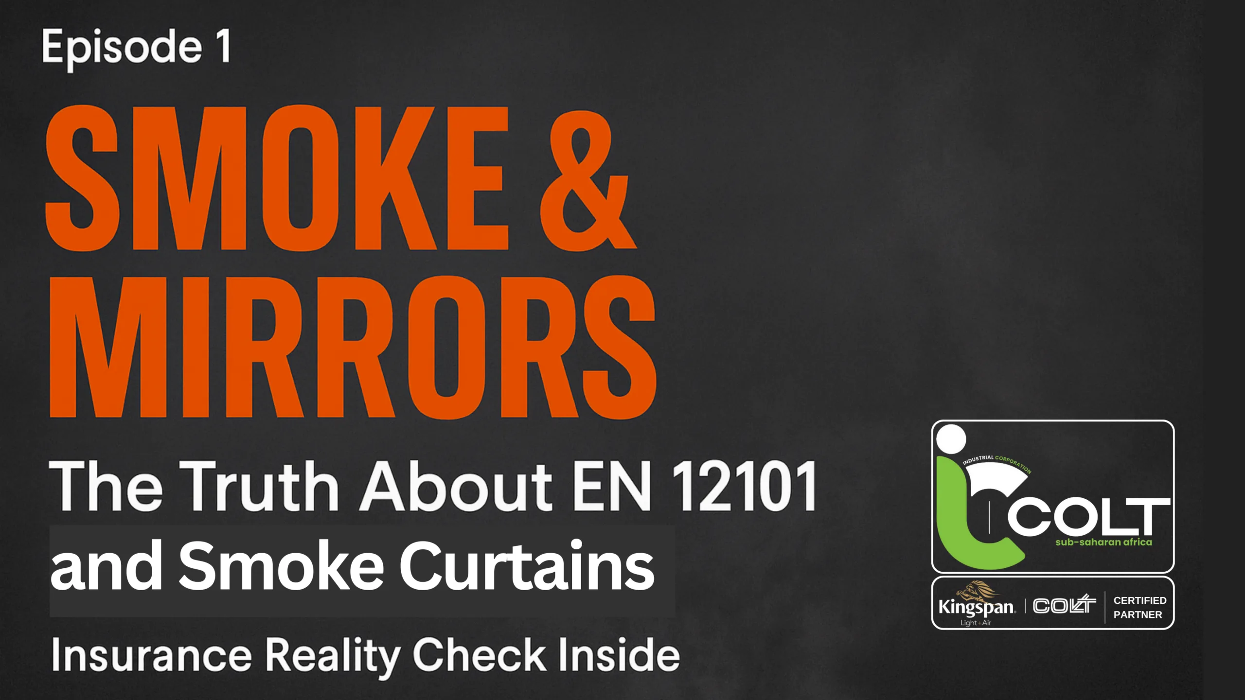 Smoke and Mirrors: The Truth About EN 12101 Smoke Curtains in South Africa